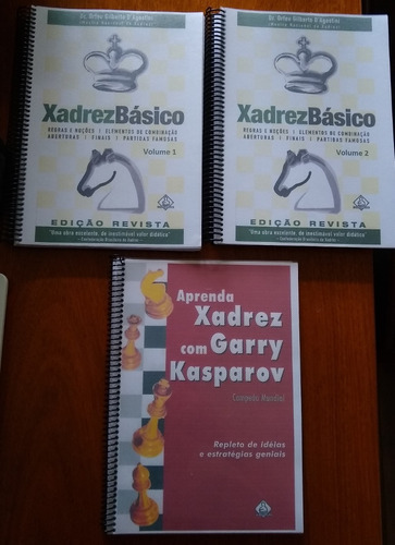 Xadrez Básico D'agostini + Aprenda Xadrez Com Garry Kasparov